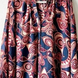 A.L.C. Multicolor Patterned Tunic